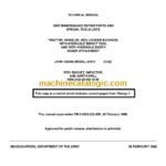 John Deere JD410 Backhoe Loader Maintenance Repair Parts And Special Tools Lists Technical Manual (TM 5-2420-222-20P)