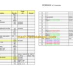 Dynapac CC324HF Compaction Full Schematics Diagrams (Electrical and Hydraulic)
