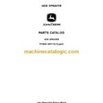 John Deere 4630 Sprayer Parts Catalog (PC9649)
