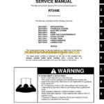 Grove RT540E Crane Service Manual (101-00)