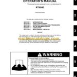 Grove RT890E Crane Operator Manual (068-10)