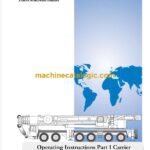 Grove GMK6200-1 Crane Operating Instructions (2084502)