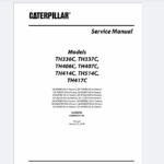 Caterpillar & Neuson Telehandler Service manual