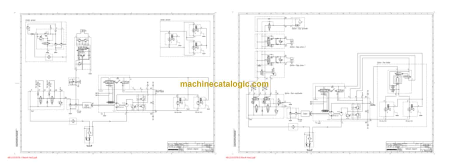 Dynapac CC1300 Plus Compaction Full Schematics Diagrams (Electrical and ...
