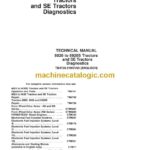 John Deere 6020 To 6920S, SE Tractors Diagnostics Technical Manual (TM4726)