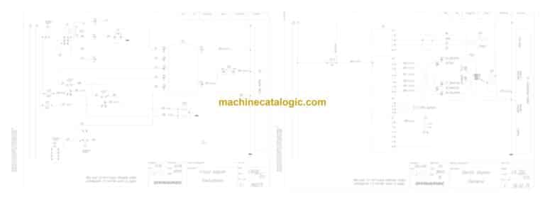 Dynapac CA250P Compaction Full Schematics Diagrams (Electrical and Hydraulic)