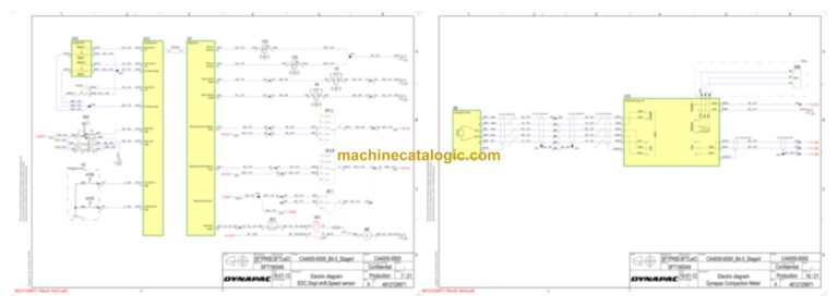 Dynapac CA2500D_3.3 Compaction Full Schematics Diagrams (Electrical and Hydraulic)