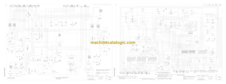 Dynapac CC432 Compaction Full Schematics Diagrams (Electrical and Hydraulic)