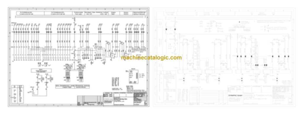Dynapac SB1250TV Paving Electrical Schematics Diagrams