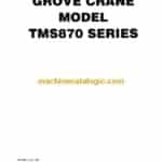Grove TMS870 Series Crane Service Manual