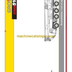 Grove GMK5100 Crane Parts Catalog