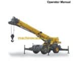 Grove RT770E Crane Operator Manual