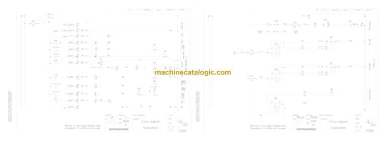 Dynapac CA3500PD HC Compaction Full Schematics Diagrams (Electrical and Hydraulic)