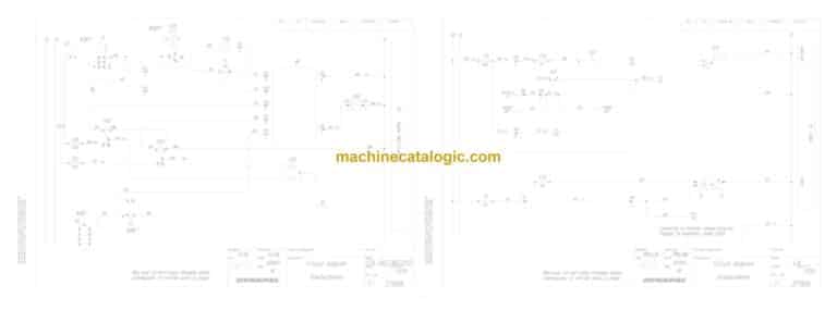 Dynapac CA3600D Compaction Full Schematics Diagrams (Electrical and Hydraulic)
