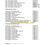 Grove GMK3055 Crane Circuit Diagrams