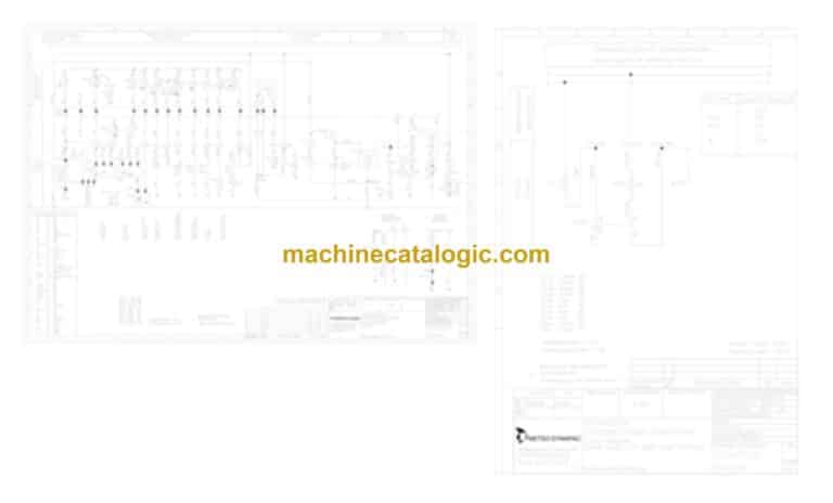 Dynapac CM3000 Paving Full Schematics Diagrams (Electrical and Hydraulic)