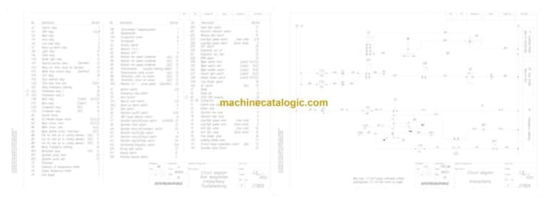 Dynapac CA262PD Compaction Full Schematics Diagrams (Electrical and Hydraulic)