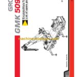 Grove GMK5095 Crane Parts Catalog