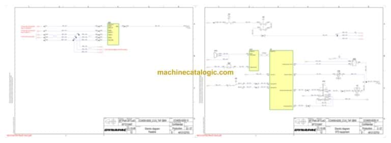 Dynapac CC3300C VI Compaction Full Schematics Diagrams (Electrical and Hydraulic)