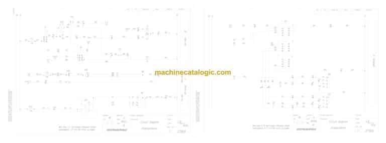 Dynapac CA4600D Compaction Full Schematics Diagrams (Electrical and Hydraulic)