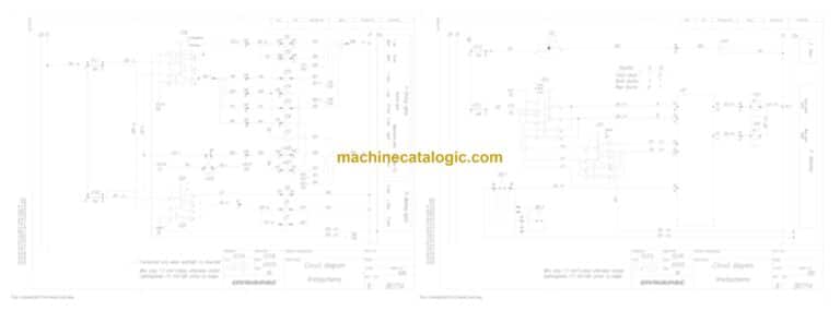 Dynapac CC722 Compaction Full Schematics Diagrams (Electrical and Hydraulic)