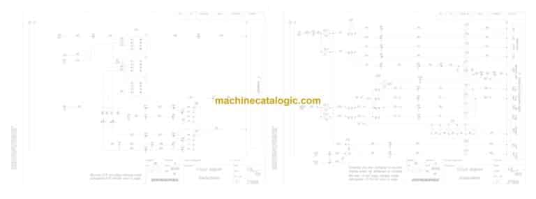 Dynapac CA4600PD Compaction Full Schematics Diagrams (Electrical and Hydraulic)