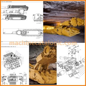 CAT (Bucyrus) Continuous Miner Spare Parts Manuals PDF Collection (13.5GB, 2022 Full Edition)