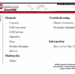 Grove RT600E Crane Full Manual (Service, Parts, Operator Manual)