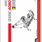 Grove GMK4080-1 Crane Parts Manual