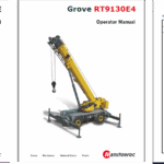 Grove RT9130E Crane Full Manual (Service, Parts, Operator Manual)
