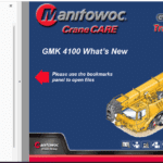 Grove GMK4100 Crane Parts, Operator Manual, Technical Training
