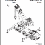 Grove GMK5250L Crane Parts Manual