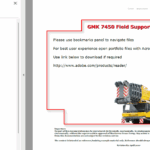 Grove GMK7450-R2 Crane Full Manual (Maintenance, Operator, Parts Manual, Technical Training)