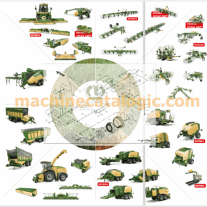 Krone Agricultural Machinery Parts Manual PDF DVD (2021)