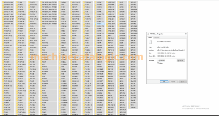 Mitsubishi Forklift Service Manual PDF Collection (33.9 GB)