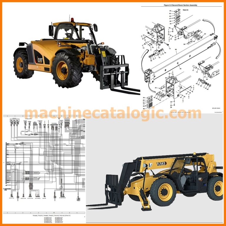 Caterpillar & Neuson Telehandler Service, Parts, Operation & Maintenance Manual (PDF, 9.72 GB)