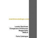 Case 580SLE Backhoe Loader Parts Catalog (7-6680ML)