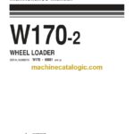 Komatsu W170-2 Wheel Loader Operation and Maintenance Manual (SEAM384C00)