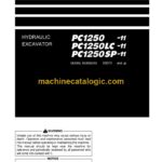 Komatsu PC1250-11, PC120LC-11, PC120SP-11 Hydraulic Excavator Operation and Maintenance Manual (TEN01016-06)
