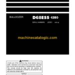 Komatsu D68ESS-12E0 Bulldozer Operation and Maintenance Manual (LEAMD68CE0)