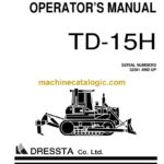 Komatsu TD-15H Operation and Maintenance Manual (OMTD15H00-1E)