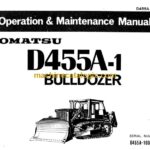 Komatsu D455A-1 Bulldozer Operation and Maintenance Manual (D455A_1-AE1)
