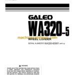 Komatsu WA320-5 Wheel Loader Operation and Maintenance Manual (PEN00083-00)