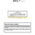 Link Belt 6000Q RT SL Quantum Excavator Operators Manual