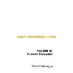 Case CX210B SL Crawler Excavators Parts Catalog (84249185)