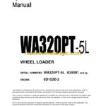 Komatsu WA320PT-5L Wheel Loader Operation and Maintenance Manual (CEAM013801)