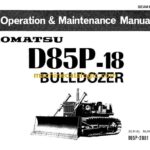Komatsu D85P-18 Bulldozer Operation and Maintenance Manual (SEAM157C01)