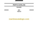 Case 845 Tier 3 Grader Parts Catalog (7-9171ml)