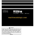 Komatsu PC1250-8R Hydraulic Excavator Operation and Maintenance Manual (OMM_PC1250-8_LEAMP128R1)