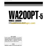 Komatsu WA200PT-5 Wheel Loader Operation and Maintenance Manual (VEAM330102)